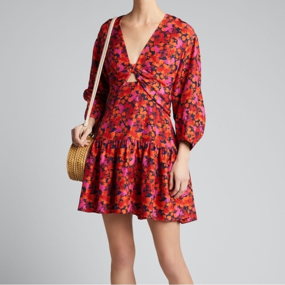 Derek Lam Floral Mini Dress
